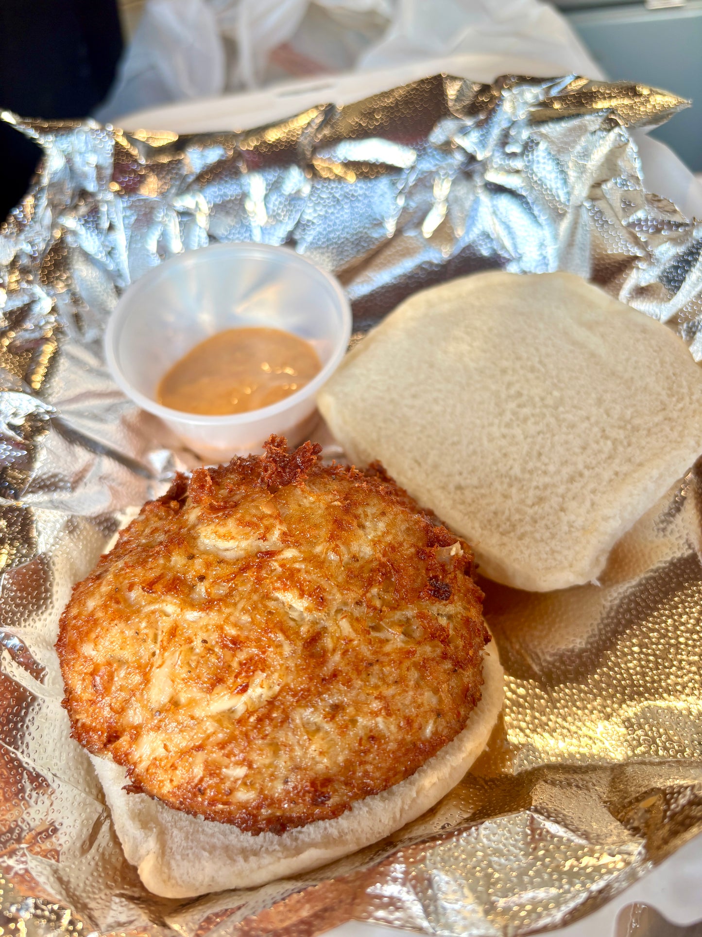Crabcake Sandwhich w/Remoulade Sauce